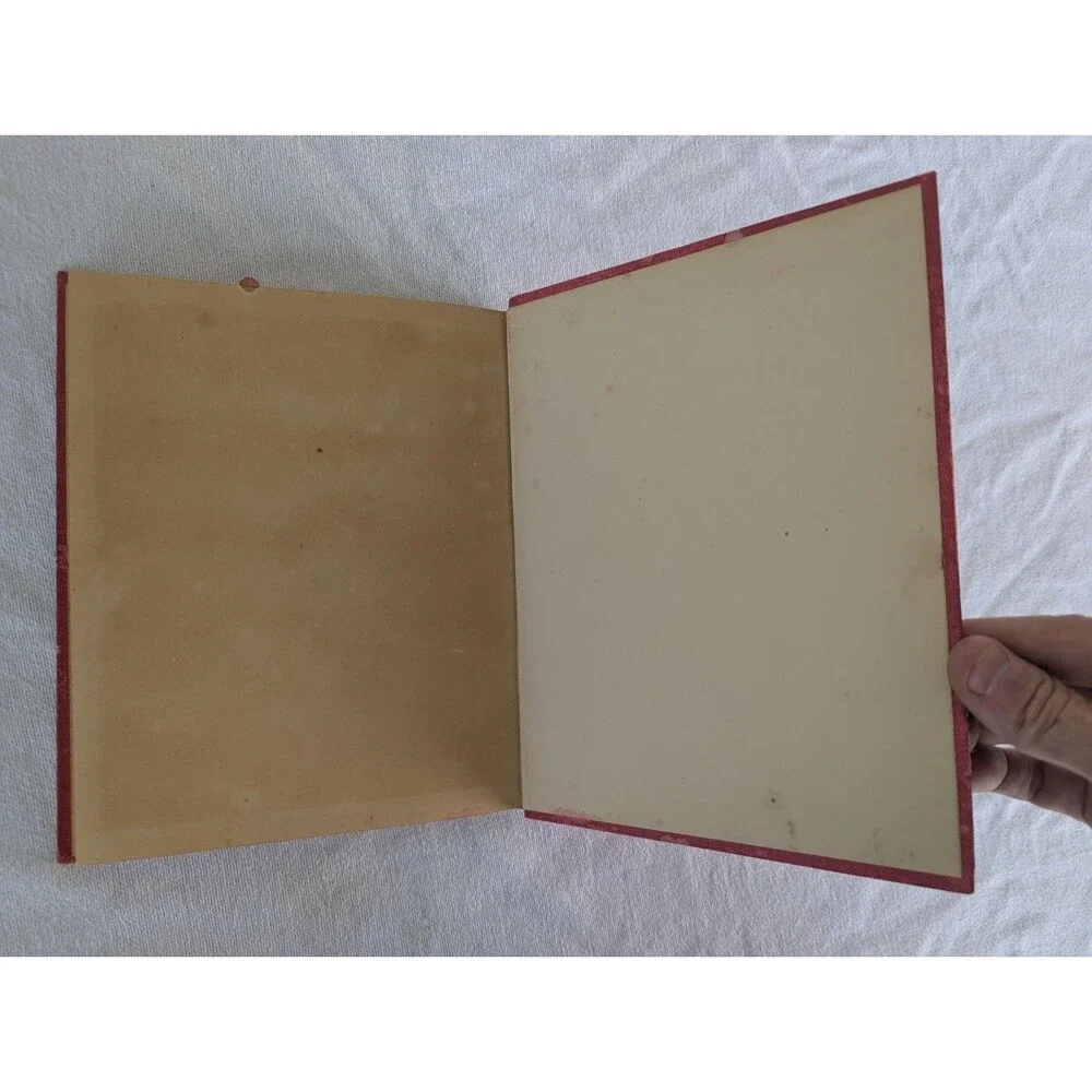 Antique Christmas Santa Claus Story Picture Book M.A. Donohue VTG Christmas Rare